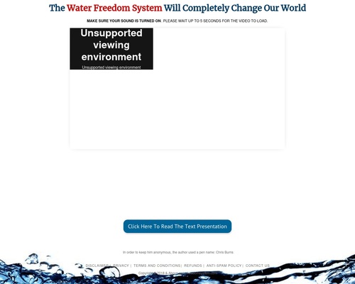 Water Freedom System