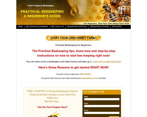 Start Practical Beekeeping & Discover Honey Bee Secrets