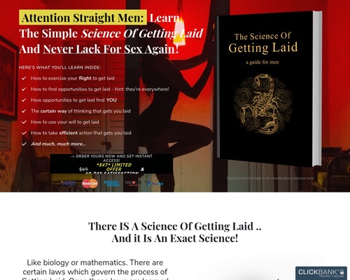 The Science Of Getting Laid – There IS A Science Of Getting Laid – It Is An EXACT Science!